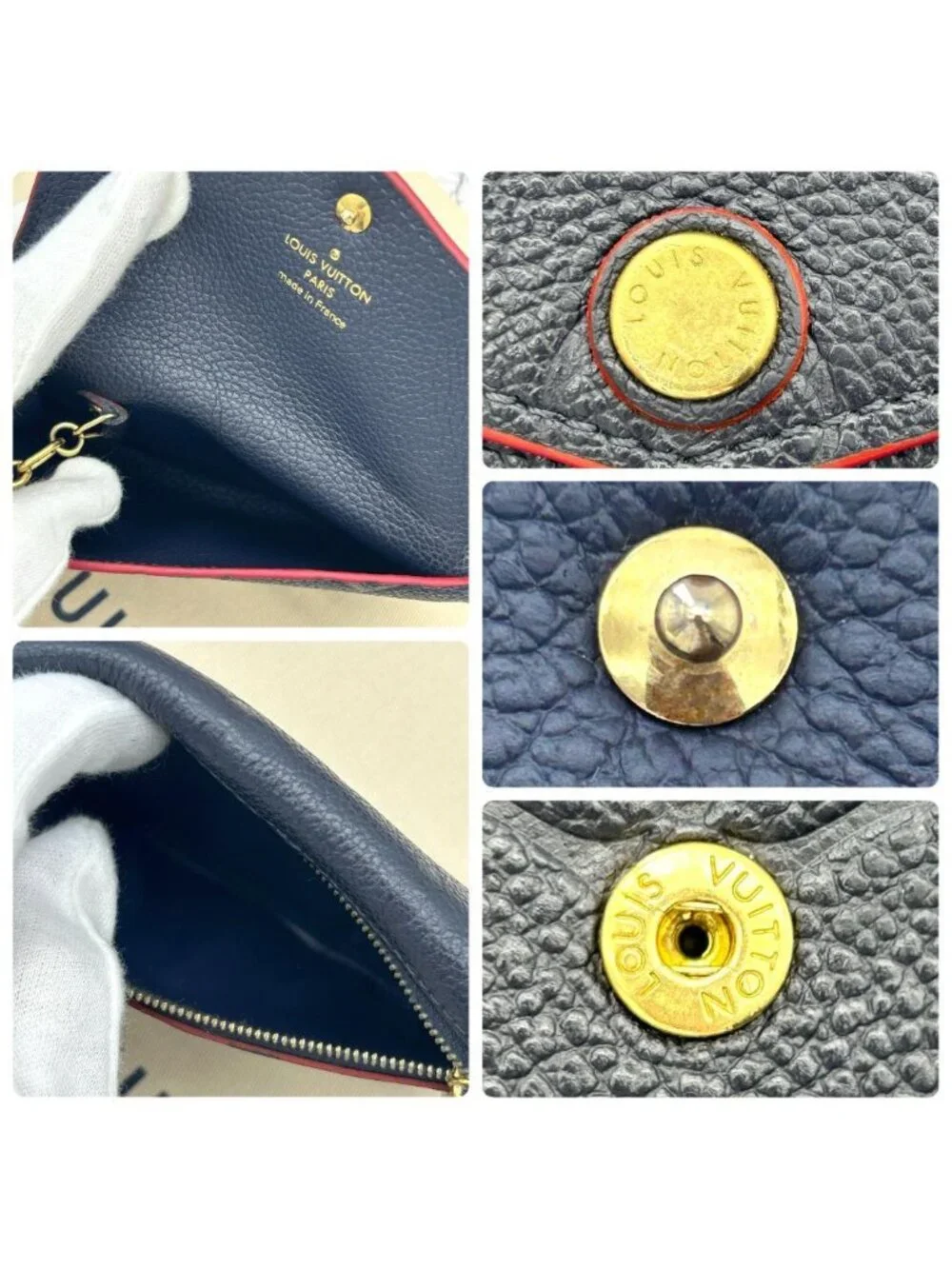 Louis Vuitton Empreinte Pochette Cles Coin Purse